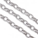 Zdjęcie - Łańcuch aluminiowy owal wypukły 16x11mm